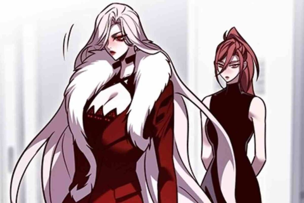 Two powerful female characters appear in eleceed chapter 308 scene