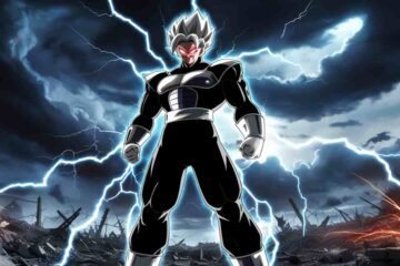 Powerful dark Saiyan emerges with lightning aura Dragon Ball news