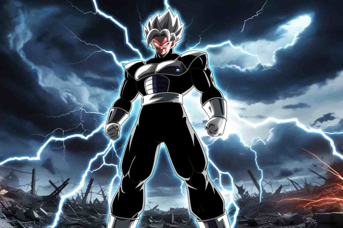 Powerful dark Saiyan emerges with lightning aura Dragon Ball news