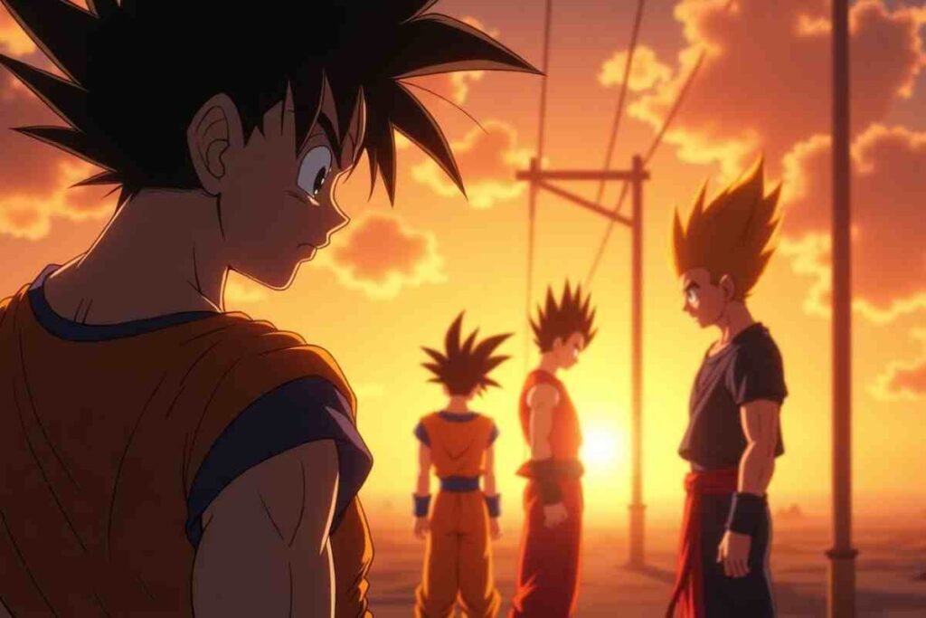 Dragon Ball characters reunite at sunset latest Dragon Ball news
