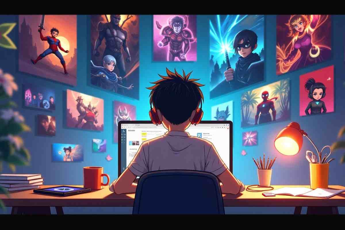 How does WebtoonXYZ work? Watch top anime characters on your desktop screen.