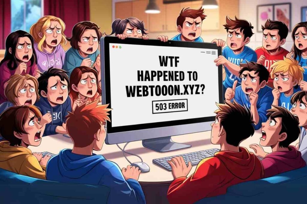 WTF happened to webtoon.xyz? Fans shocked as 503 error crashes site.