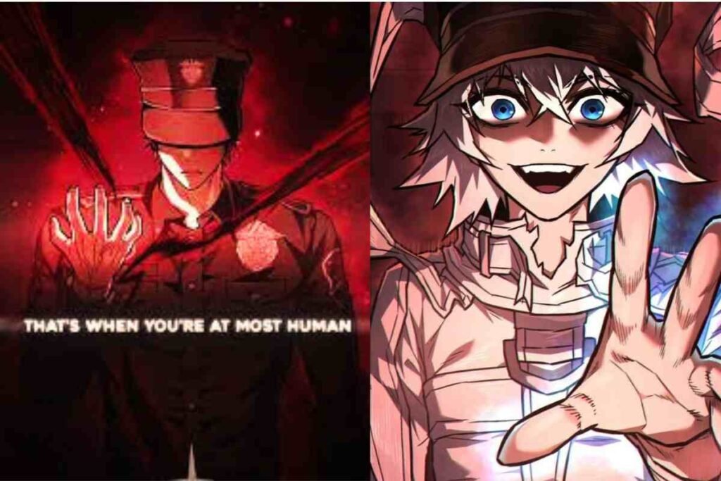 Key characters from The Executioner Manhwa showcasing dark and intense emotions.