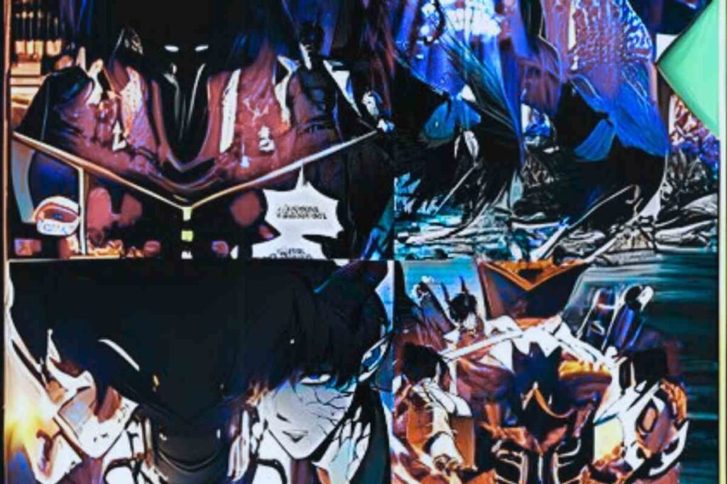Intense battle scenes from Omniscient Reader's Viewpoint Chapter 217