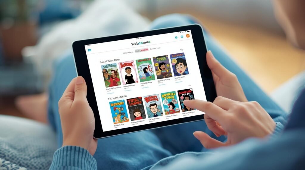 websites like webtoon xyz