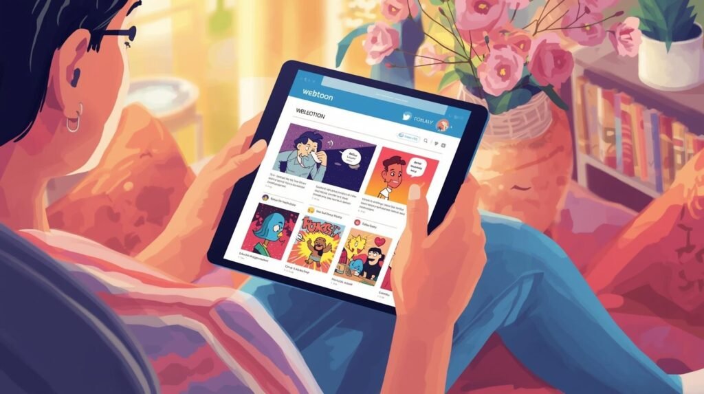 websites like webtoon xyz